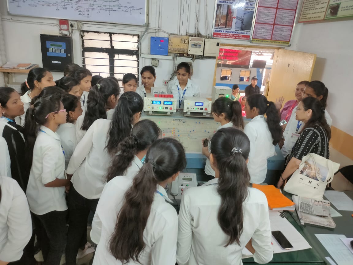 Industrial Visit to Railway Station Control Centre Latur
