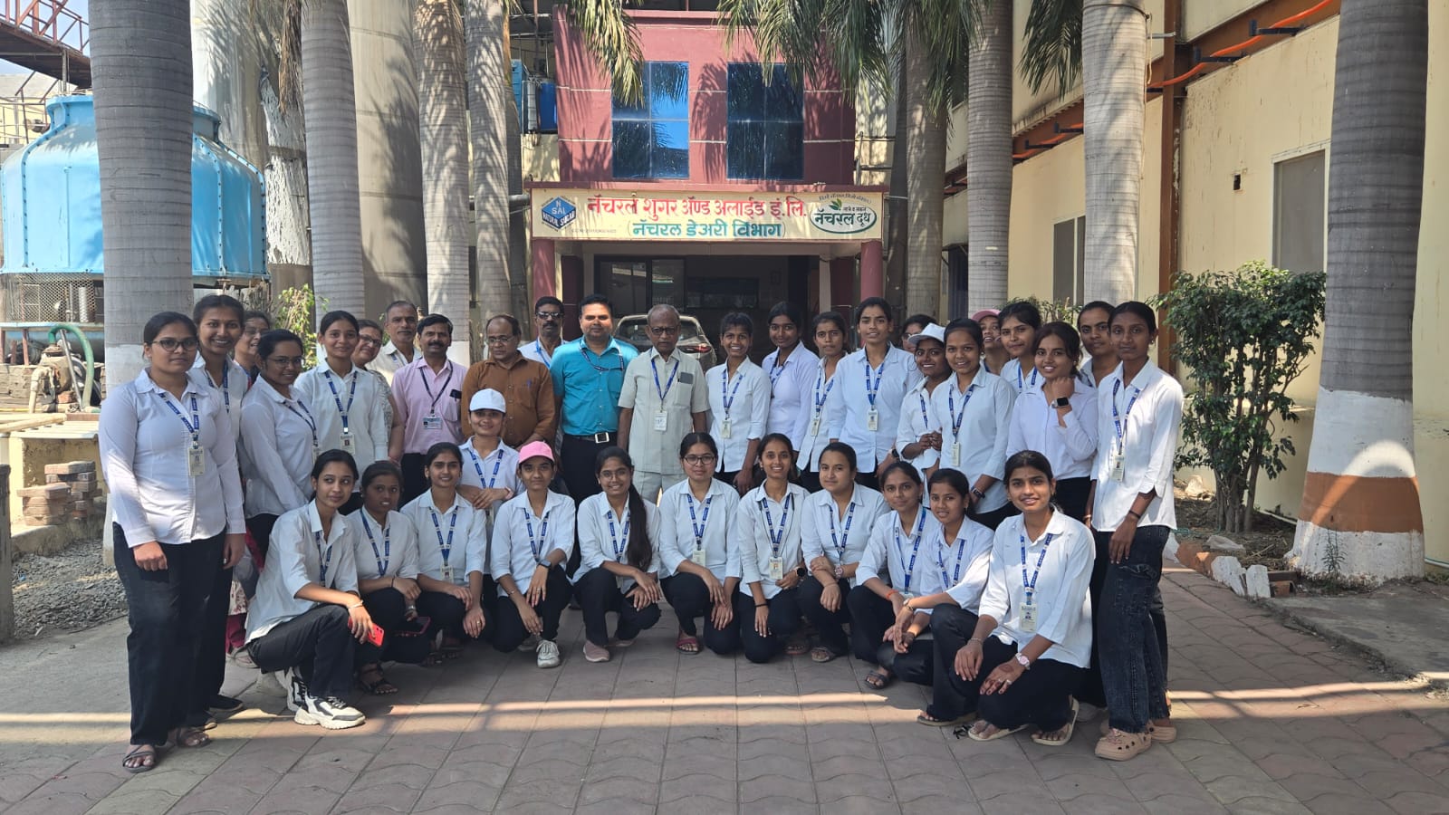 Visit to Naturals Dairy Products Department